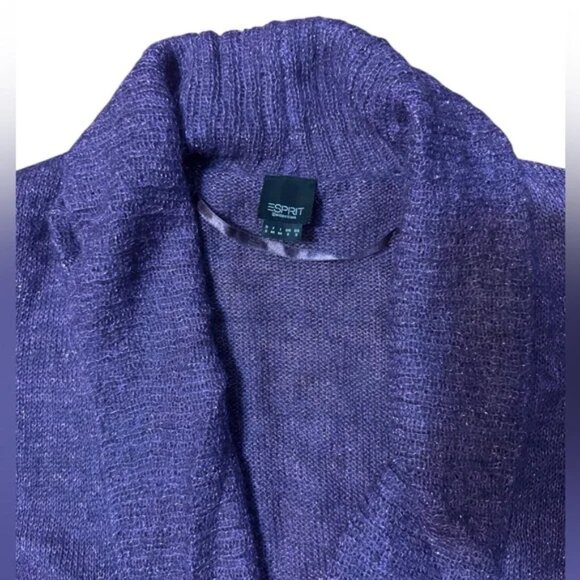 Esprit Purple Cowl Neck Sweater - Picture 7 of 7